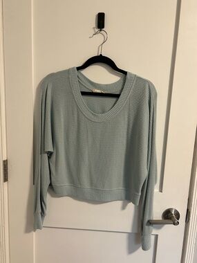 Altar’d State Ribbed Knit Cropped Sweater